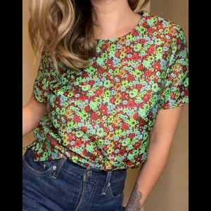 Vintage flower shirt